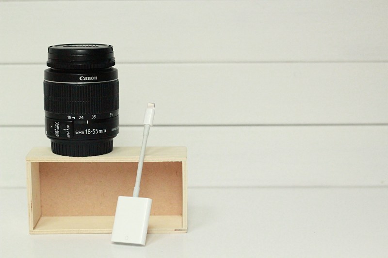 FATHERS DAY camera lens and adapter